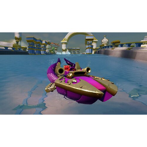 Activision SKYLANDERS SuperChargers Vehicle Splatter Splasher Cene