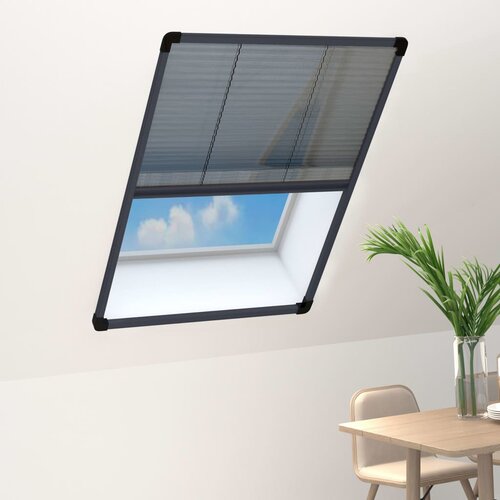 vidaXL Zaslon protiv insekata za prozore antracit 80 x 120 cm aluminij Cijene