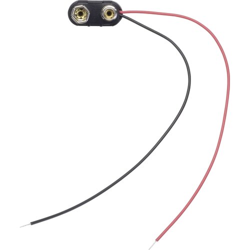 TRU COMPONENTS Baterijski priključek 1x 9 V Block priključek na pritisni gumb (D x Š x V) 24.5 x 11.8 x 7.3 mm 18-0092, (20636013) Cene
