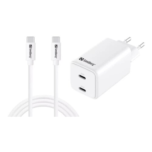 Sandberg 441-75 AC Charger USB-C PD65W EU 1.5M Slike