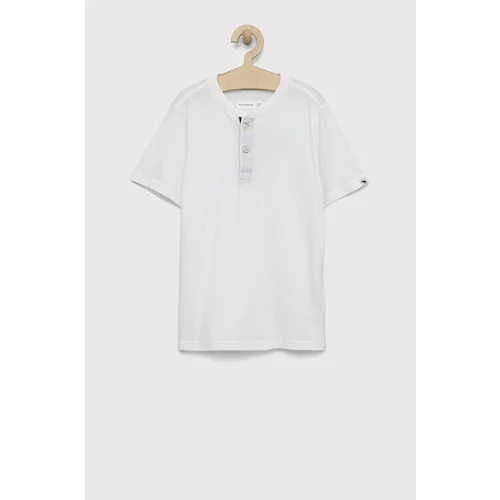 Abercrombie & Fitch Dječja majica kratkih rukava boja: bijela, jednobojni model