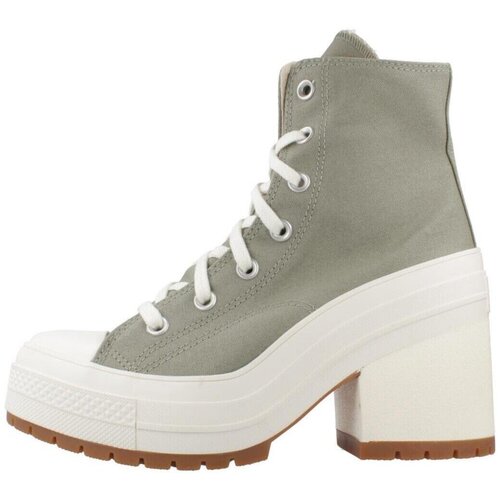 Converse Modne superge CHUCK TAYLOR ALL STAR 70 DE LUXE HEEL HI Zelena Slike