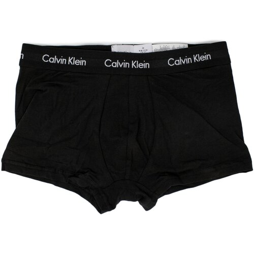 Calvin Klein Jeans Boksarice LOW RISE TRUNK 3-PACK U2664G Črna Slike