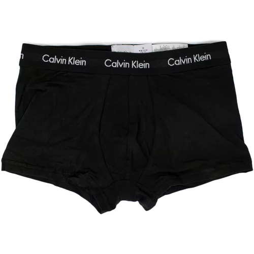 Calvin Klein Jeans Boksarice LOW RISE TRUNK 3-PACK U2664G Črna