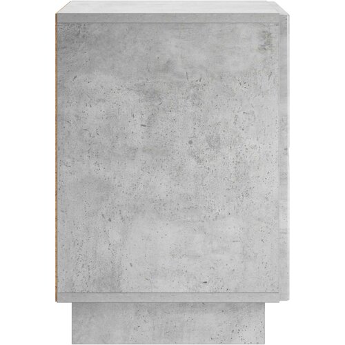  Noćni ormar 2 pcs Betonska siva 33,5 x 34,5 x 50 cm Slike
