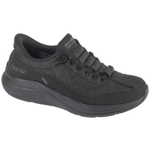 Skechers Nizke superge Slip-ins: Contour Foam - Cozy Fit Črna Cene