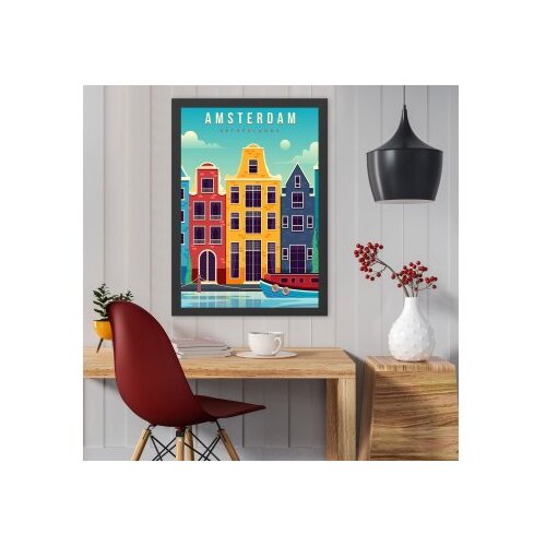 WALLXPERT dekorativna slika amsterdam (40 x 55) Cene
