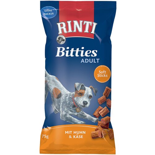 Rinti Bitties Adult - 75 g piščanec in sir Cene