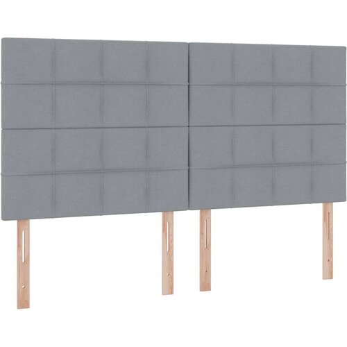  Krevet s od storage Svijetlo siva 180 x 200 cm Lažna koža Slike