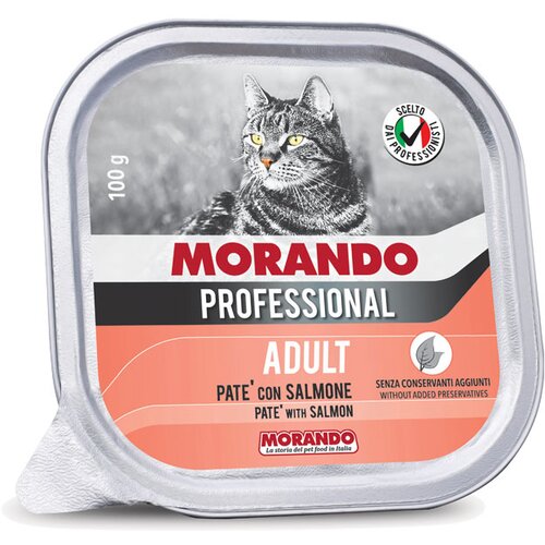 Morando Professional Cat Adult Pate losos 100 g alu-pak Cijene