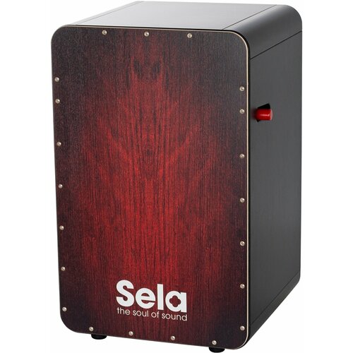 Sela SE 047 CaWood-Cajon Black/Red Dragon Slike