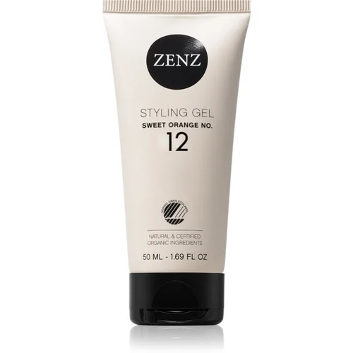 ZENZ Organic Sweet Orange No. 12 gel za stiliziranje s hidratantnim učinkom 50 ml