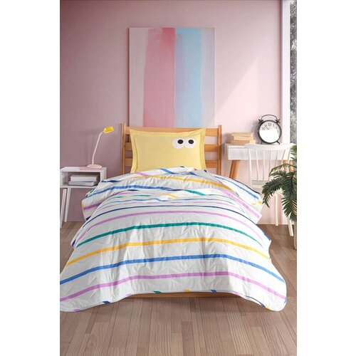 Lessentiel Maison set Prekrivač i jastučnica Funny, 160x220 cm, Žuti Cene