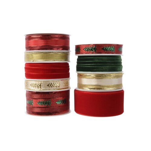  Novogodi&amp;scaron;nja dekoracija - ribbon pes 4m 448715 - color - kmg ( 044507 ) Slike