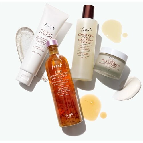 Fresh Soy Face Cleanser gel za skidanje &amp;scaron;minke i či&amp;scaron;ćenje 150 ml Slike