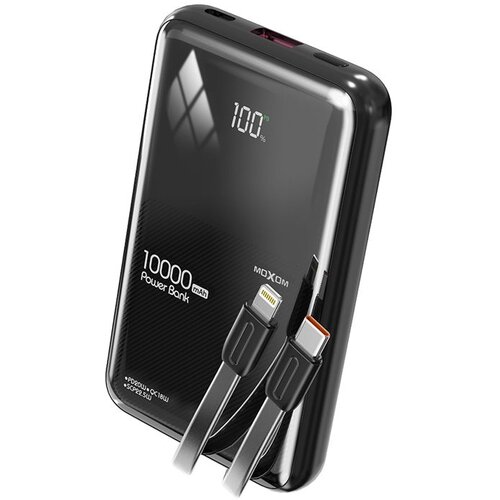 Moxom power bank MX-PB153 10000mAh 3A/ crna Slike