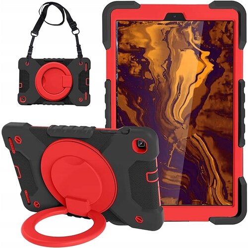 JTech Ohi&scaron;je za Samsung Galaxy Tab A 10.1" z naramnico Rdeče, (22025751) Cene
