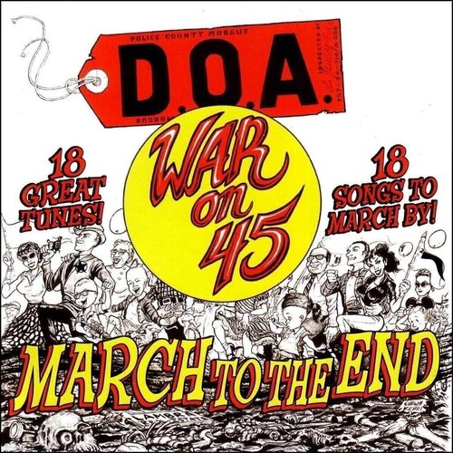  D.O.A. - War on 45 (Red Vinyl) Cene