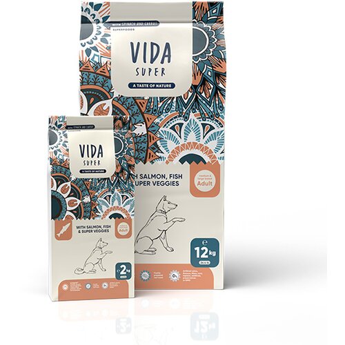 Vida Nativa Dog Medium&Large Adult - Losos, riba i povrće 2kg Cene