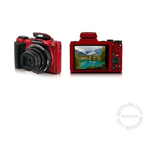 Praktica Luxmedia 16-Z24S Red digitalni fotoaparat Slike
