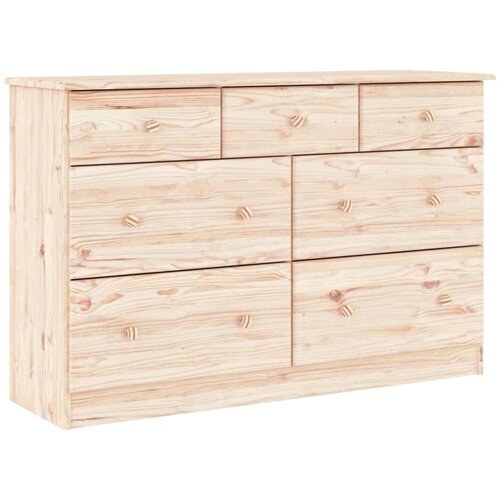 vidaXL Predalnik ALTA 112x35x73 cm trdna borovina, (20817098) Cene