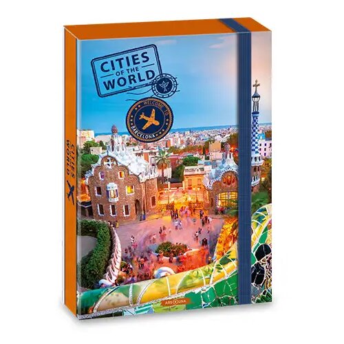 Ars Una Register velikosti A4 : Cities of the World Mestna panorama Barcelone Cene