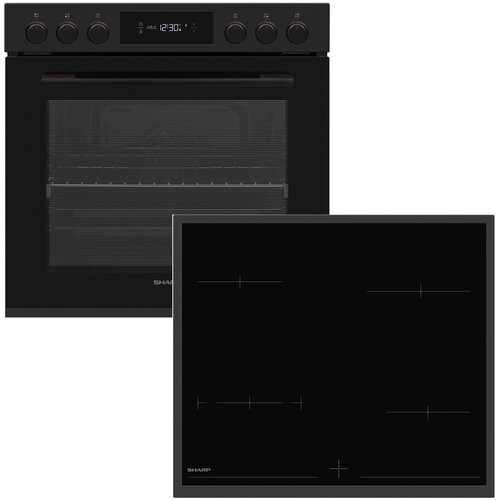 Sharp Ostrilni vgradni komplet pecice v mat K-72P19BNH-EU crni barvi Cene