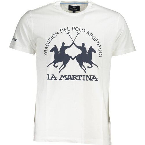 La Martina MEN&amp;amp;#39;S SHORT SLEEVE T-SHIRT WHITE Slike