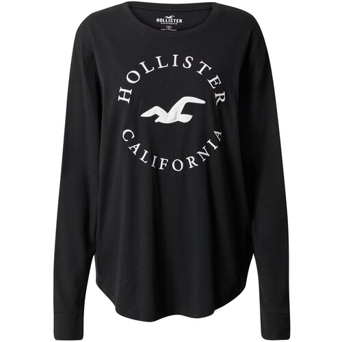 Hollister Majica črna / bela Slike