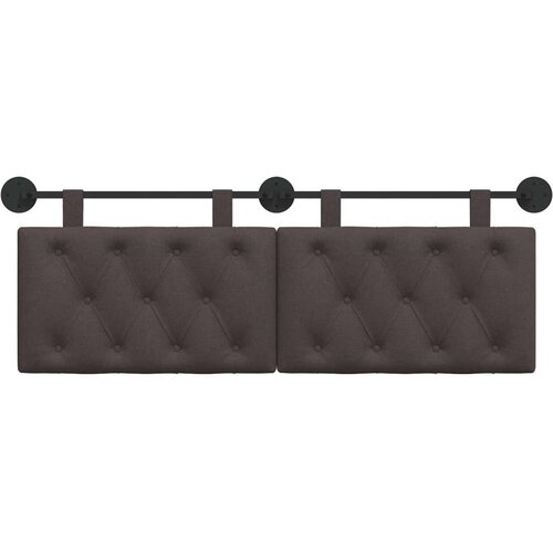  Držeće uzglavlje Zidne Tamno smeđa 150 x 55 x 7 cm tkanina - Tamno smeđa 140 cm bez LED Slike