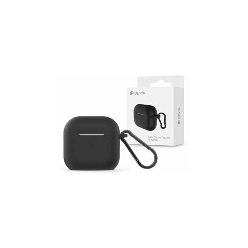 DEVIA Futrola Silikonska za Airpods 4 crna Cene