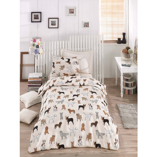 Hanah home komplet posteljine Havhav, 160x220cm, Krem Slike