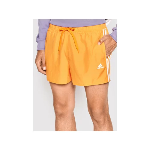 Adidas Kopalne hlače Classic 3-Stripes HA0401 Oranžna Regular Fit