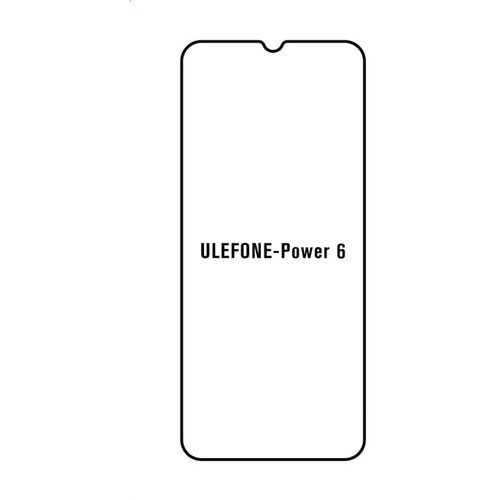 Ulefone power 6 hydrogel za&amp;scaron;titna folija Slike