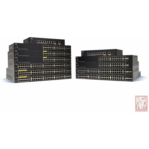Cisco SF250-24P-K9, 24-Port 10/100 Smart PoE svič Slike