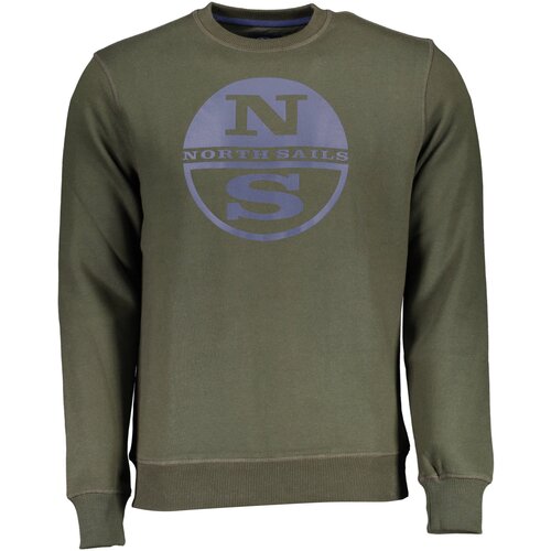 North Sails GREEN MEN&amp;amp;#39;S ZIPLESS SWEATSHIRT Slike
