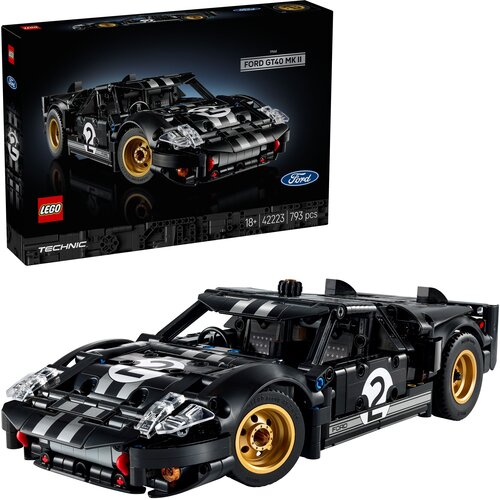 Lego Technic 1966 Ford GT40 MKII Race Car &scaron;tevilka 42223 Cene
