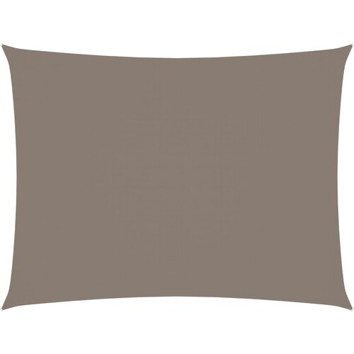 vidaXL senčno jadro oksford blago pravokotno 4x6 m taupe Cene