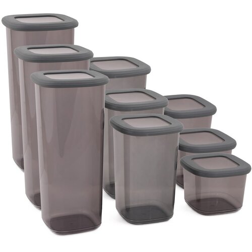 Hermia Posude za namirnice u setu 9 kom za brašno/za tjesteninu – Cijene