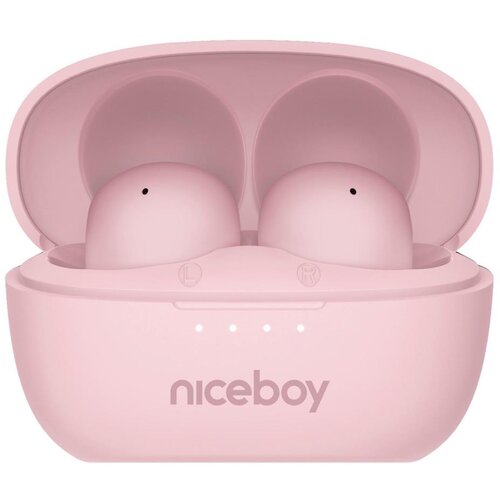 Niceboy podsie 4 pop - bežične slu&scaron;alice 400 mah + 2x 40 mah IPX4 ružičaste Cene