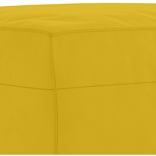  4-dijelni set sofa s jastucima žuti bar&amp;scaron;unasti Slike