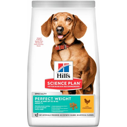 Hill’s Hill's™ Science Plan™ Pas Adult Small&amp;Miniature Perfect Weight, 1,5 kg Cene