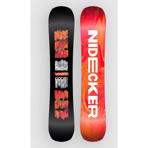 Nidecker Cheat Code 2027 Snowboard black / orange / white Cene