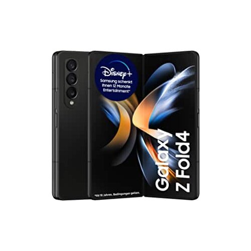 Samsung Galaxy Z Fold4 5G Mobile Phone without SIM Card Android Flip Smartphone 512 GB, Phantom Black Slike