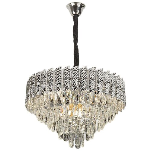 Toolight Visilica s kristalima G055-CP 50cm CHROME Cene