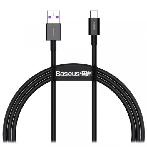 Baseus podatkovni polnilni kabel CATYS-A01 superior quick charge type c 66W 2m - črn Cene