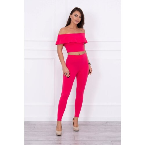 Kesi Set with ruffle raspberry Cijene