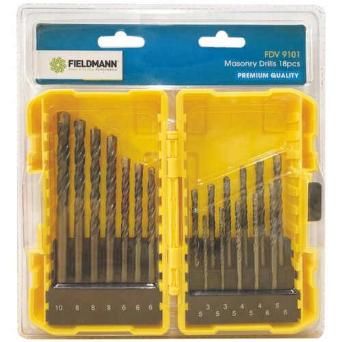 Fieldmann FDV 9101 Set burgija (18 delova) Slike