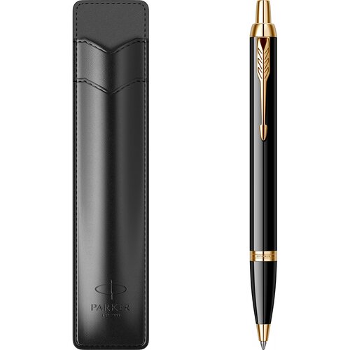 Parker poklon set IM Black GT Hemijska olovka + futrola Slike