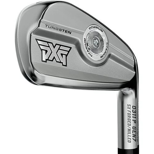 PXG GEN7 0311P Double Chrome Desna roka 5-PW Regular Jeklo Golf palica - železa